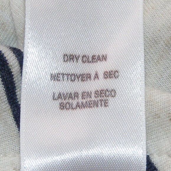 ELLA MOSS Top, L, Sleeveless, Stripes, Keyhole with ties, Rayon-linen blend - Picture 10 of 10